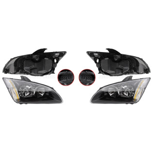 Фары Форд Фокус Ford Focus 2 (2004-2008) комплект 2 штуки левая и правая SAT высокое качество