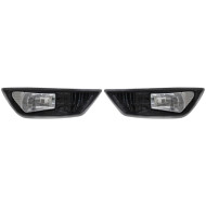 Фары противотуманные Дэу Нексия Daewoo Nexia N150 (2008-2016) комплект 2 штуки левая и правая SAT высокое качество