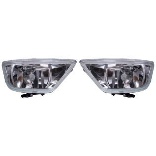 Фары противотуманные Форд Фокус Ford Focus 1 (2001-2004) комплект 2 штуки левая и правая TYC высокое качество