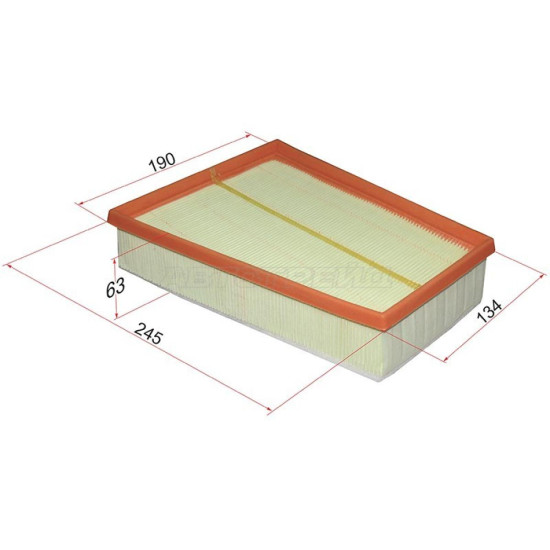 Фильтр воздушный RENAULT MEGANE III 08-/FLUENCE 10- SAT
