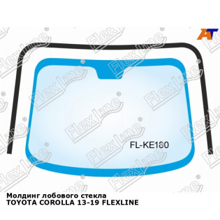 Молдинг лобового стекла TOYOTA COROLLA 13-19 FLEXLINE