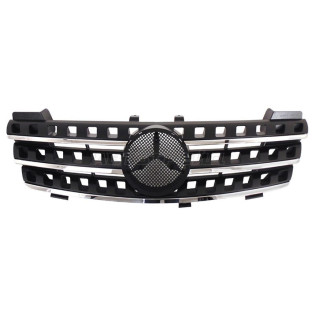 Решетка радиатора MERCEDES W164 05-08 черная с хромом SAT