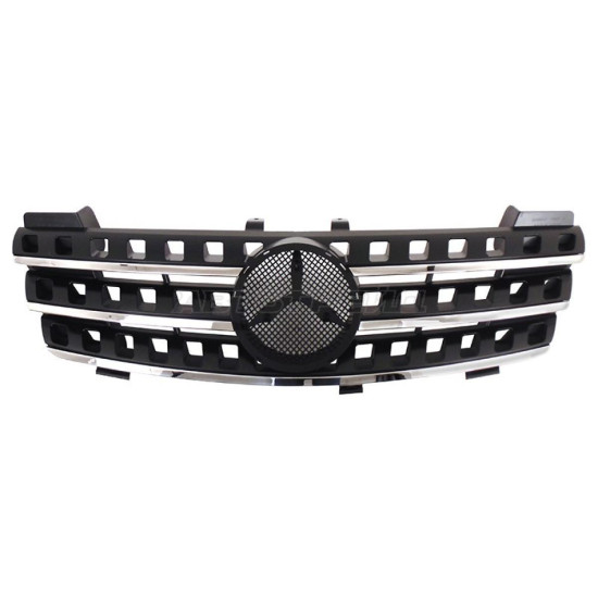 Решетка радиатора MERCEDES W164 05-08 черная с хромом SAT