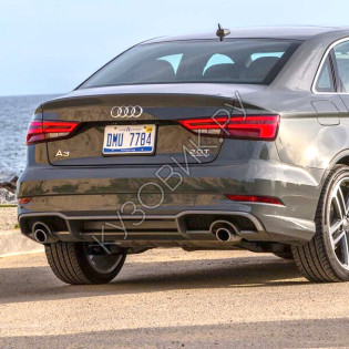 Бампер задний в цвет кузова Audi A3 8V (2016-) рестайлинг седан