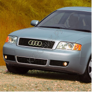 Бампер передний в цвет кузова Audi A6 С5 (2001-2004) рестайлинг с омывателем