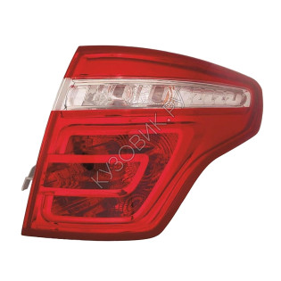 Фонарь правый задний в крыло Citroen C4 Picasso (2006-2007) DEPO