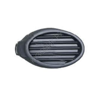 Решетка в передний бампер левая без отверстия под ПТФ Ford Focus 3 (2011-)