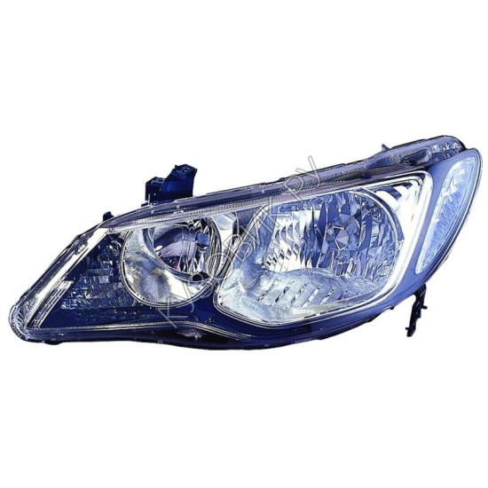 Фара левая Honda Civic 4D (2006-) DEPO