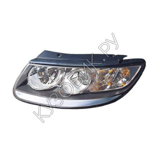Фара левая с корректором Hyundai Santa Fe 2 (2010-) рестайлинг
