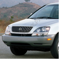 Передний бампер в цвет кузова Lexus RX300 XU10 (1999-2002)