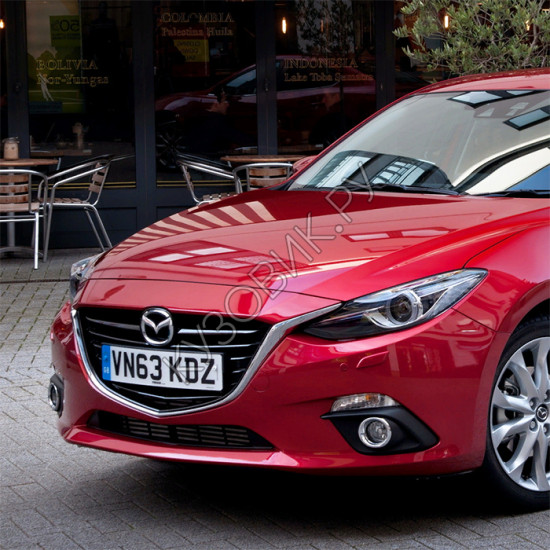 Передний бампер в цвет кузова Mazda 3 BM (2013-)