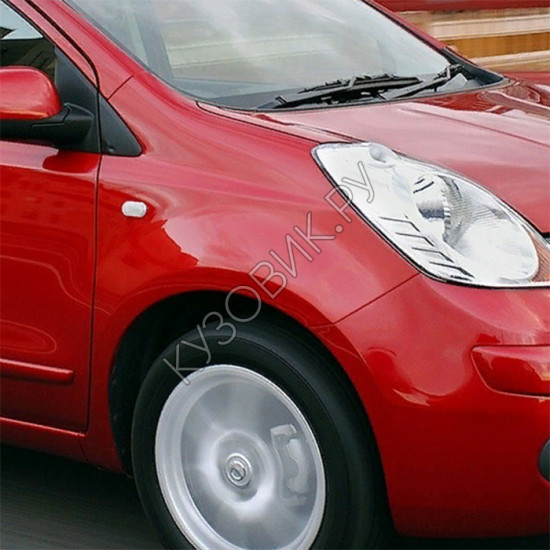 Крыло переднее правое в цвет кузова Nissan Note (2005-2009) Крыло переднее правое в цвет кузова Nissan Note (2005-2009)