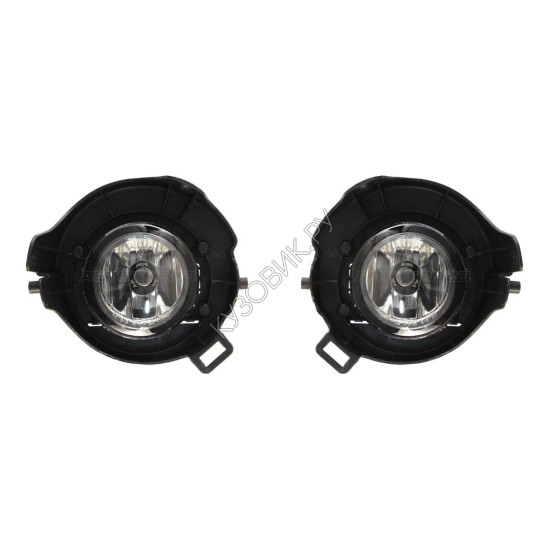Фары противотуманные Ниссан Патфайндер Nissan Pathfinder R51 (2005-2014) комплект 2 штуки левая и правая TYC высокое качество