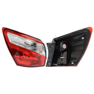 Фонарь задний NISSAN QASHQAI/DUALIS 10-14 лев диодный DEPO