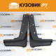 Брызговики передние комплект Nissan X-Trail (2007-2014) KUZOVIK