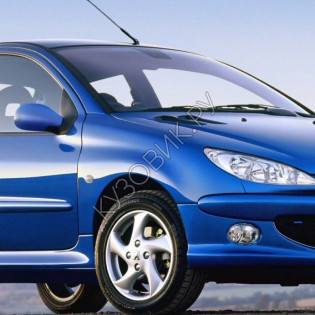 Крыло переднее правое в цвет кузова Peugeot 206 (1998-2010)