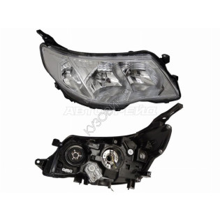 Фара SUBARU FORESTER 08-13 прав под ксенон, с электрокорректором (Евросвет) SAT