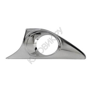 Решетка переднего бампера левая с отверстиями под противотуманки Toyota Camry V50 (2011-)