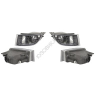 Фары противотуманные Тойота Ланд Крузер Прадо Toyota LandCruiserPrado 120 (2002-2009) комплект 2 штуки левая и правая DEPO высокое качество