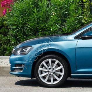 Крыло переднее левое в цвет кузова Volkswagen Golf 7 (2012-2019)