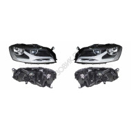 Фары Фольцваген Пассат Volkswagen Passat B7 (2011-2014) комплект 2 штуки левая и правая DEPO высокое качество